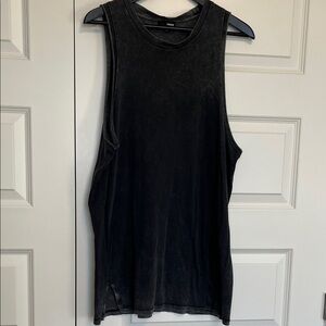 Aritzia Wilfred Free Black Muscle Tee